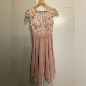 Review Dress dusty pink